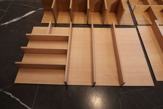 4 stk. Indsatser til skuffer 