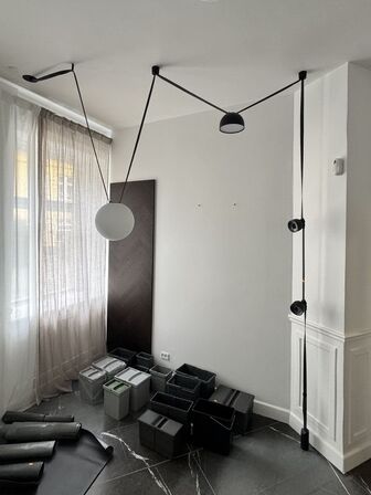 Vibia Plusminus loftspendler med snor