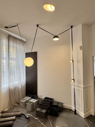 Vibia Plusminus loftspendler med snor