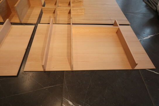 4 stk. Indsatser til skuffer 