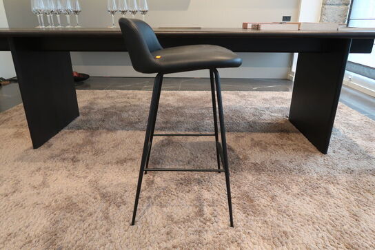 &Tradition Rely HW88 Barstol - semi anilin læder