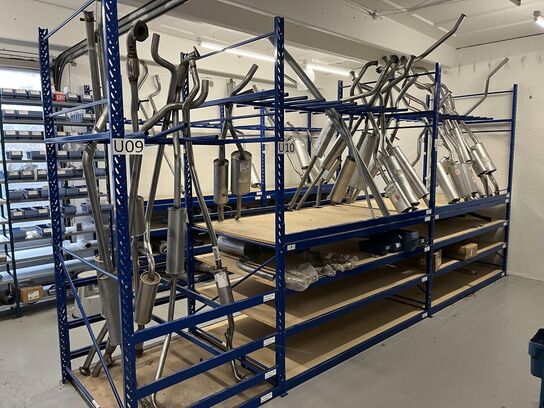 Lager reoler samt hylder og skuffer *Uden indhold