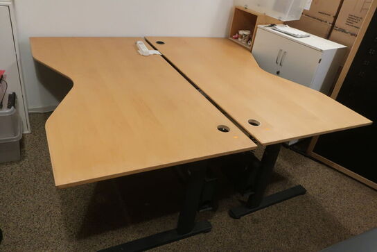 2 stk. el.hævesænkebord