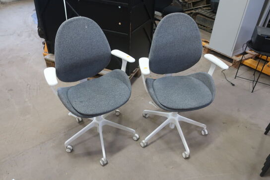 2 stk. kontorstole IKEA HATTEFJÄLL