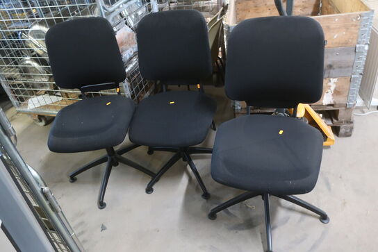 3 stk. kontorstole savo