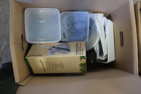 Div. køkkeudstyr m.m.