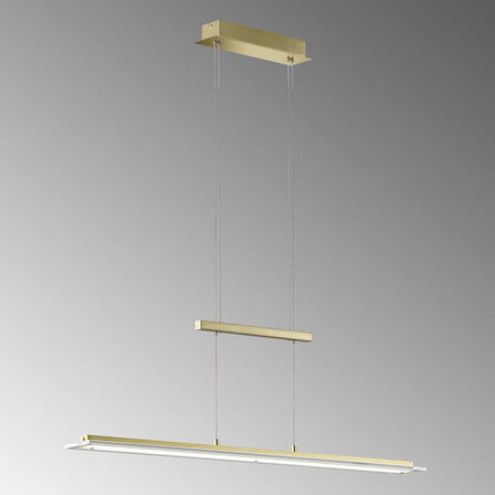 Fischer og honsel pendellampe tenso tw i mat messing cct(ubrugt)