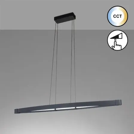 Fischer og honsel fenga led pendel 119cm sort(ubrugt)