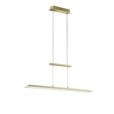 Fischer og honsel pendellampe tenso tw i mat messing cct(ubrugt)