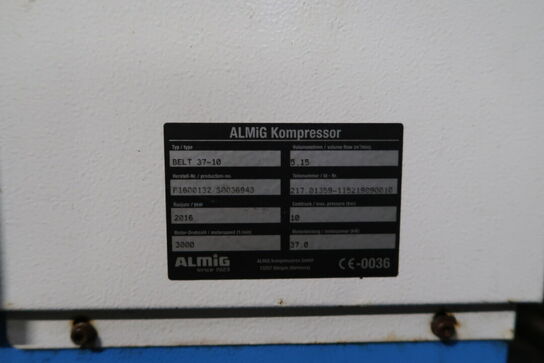 Kompressor ALMIG BELT 37-10