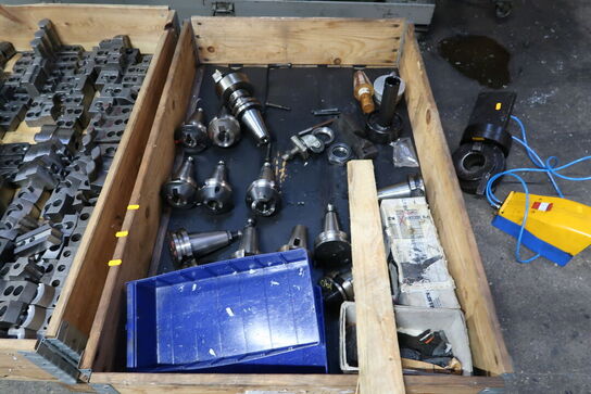 Palle med værktøjsholdere m.m.