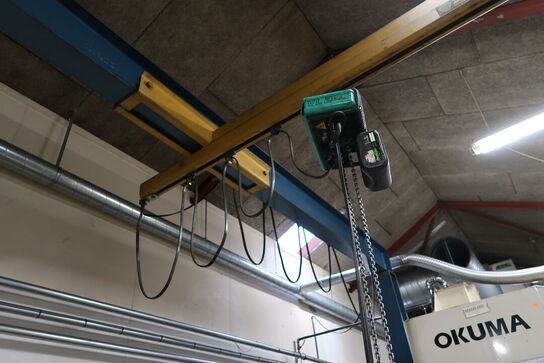 Traverskran med elkædetalje VERLINDE VL2