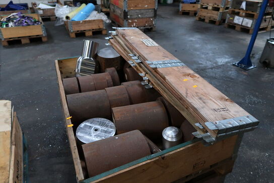 Paller med div. Jern