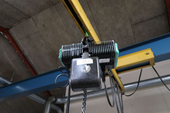 Traverskran med elkædetalje VERLINDE VL2