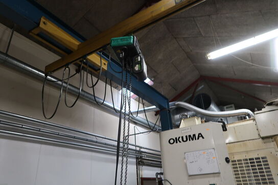 Traverskran med elkædetalje VERLINDE VL2