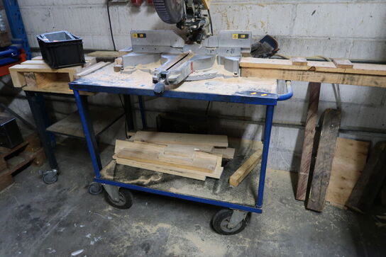 Opbevaringsvogn uden indhold