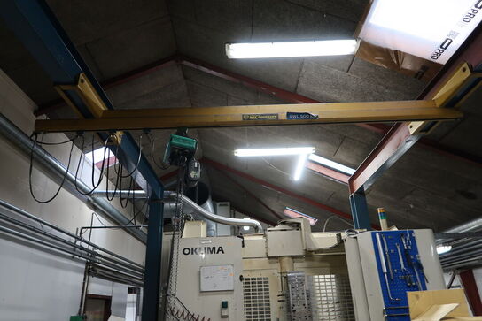 Traverskran med elkædetalje VERLINDE VL2