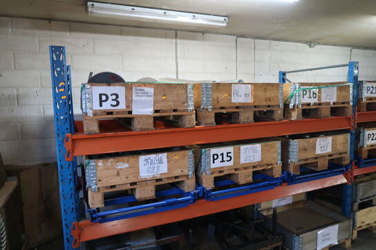 2 fag pallereoler uden indhold