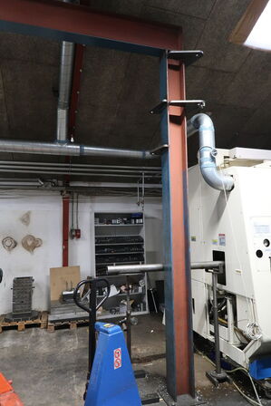 Traverskran med elkædetalje VERLINDE VL2