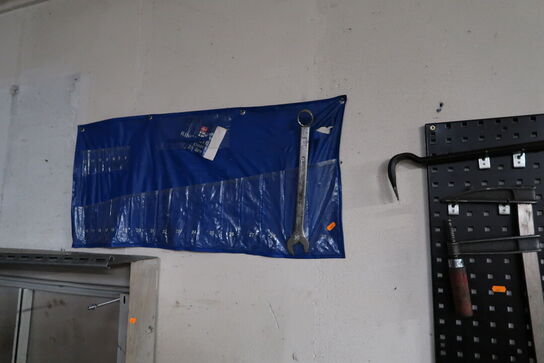 Værktøjstavle med indhold