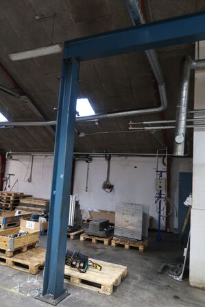 Traverskran med elkædetalje VERLINDE VL2