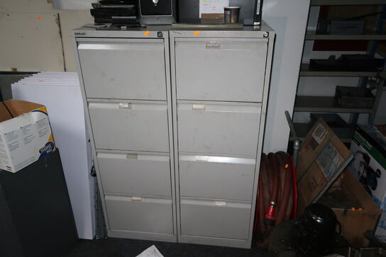 2 stk. arkivskabe