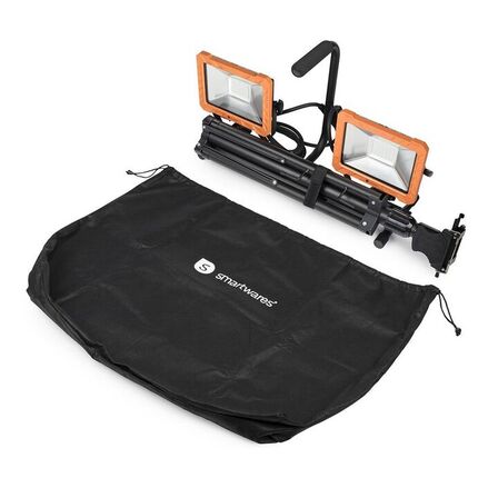 2 stk. smartwares led individuelt omskiftelig ip65 6400 lumen(ubrugt)