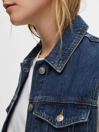 SLFClair SL Mid Blue Denim Vest SELECTED FEMME Str.: 34