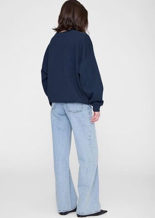 Miles Sweatshirt Collegiate ANINE BING Str.: S