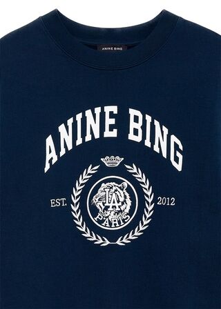 Miles Sweatshirt Collegiate ANINE BING Str.: S