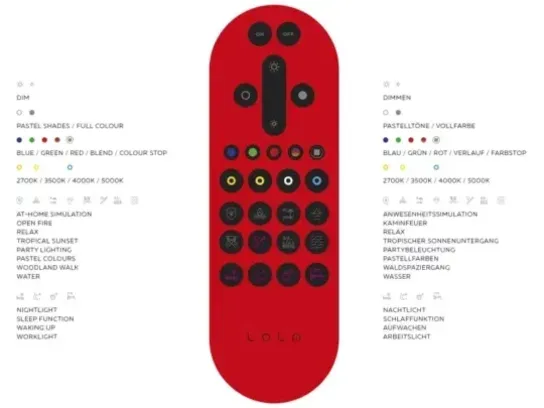 2 stk. leuchtendirekt led smart e14 rgb cct remote app alexa(ubrugt)