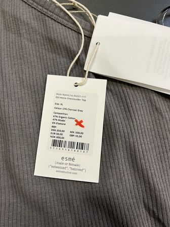 75 stk. Mærketøj Vejl. udsalgspris ca. 82.000 kr.