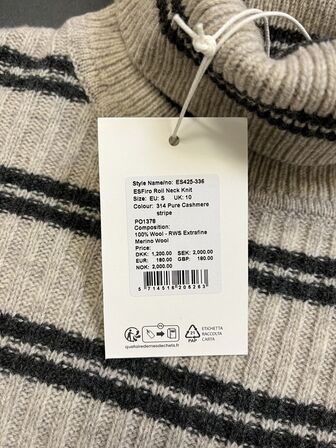 75 stk. Mærketøj Vejl. udsalgspris ca. 82.000 kr.