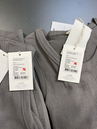 75 stk. Mærketøj Vejl. udsalgspris ca. 82.000 kr.