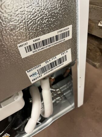 Køleskab WASCO K88W