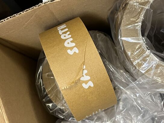 1 sæt  Bordben af stål, trappestige, 1 ks. Taperuller