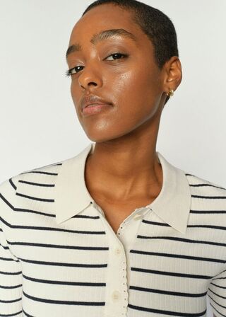 MmCaliz Stripe Ss Knit MOS MOSH Str.: S