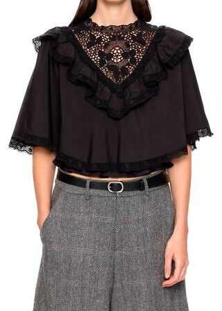 Shanna Lace Capelet Top SEA NEW YORK Str.: XS