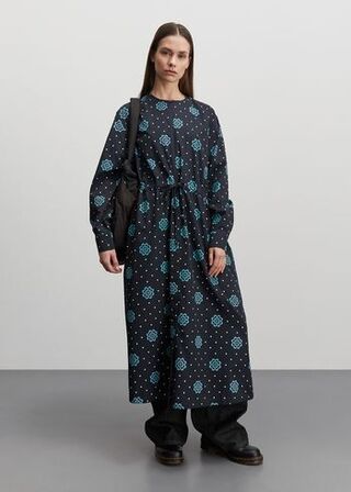 Leo Twill Asa Dress Aop MADS NØRGAARD Str.: 40