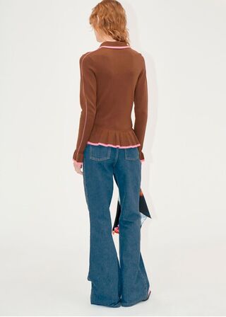 Linear Ruffle Cardigan STINE GOYA Str.: XL