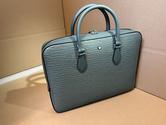 Taske MONTBLANC Document case pewter MB198181