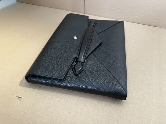Clutch dokumenttaske MONTBLANC Grain black MB220215