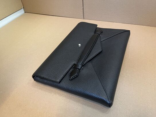 Clutch dokumenttaske MONTBLANC Grain black MB220215
