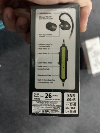 ISOtunes PRO EN352 lydisolerende headset med bluetooth