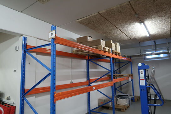 2 fag pallereoler uden indhold