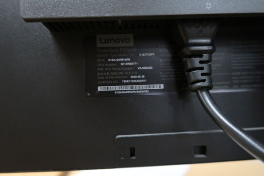 Computerskærm LENOVO P27q-20