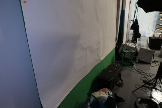 Hvid & Grønt lærred