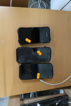 3 stk. håndterminaler ZEBRA