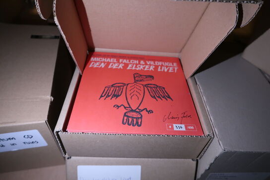 Div. CD & LP'er TELESTJERNEN, HERNIK CARLSEN, SAVAGE MACHINE m.fl.