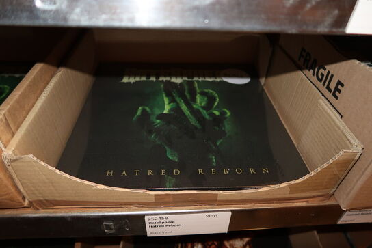 Div. CD & LP'er PECTORA, HATESPHERE m.fl.